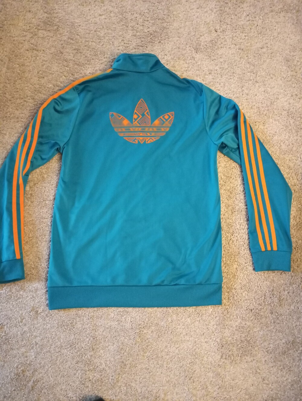 Adidas Long Sleeve Zip Up Jacket - Picture 4 of 11